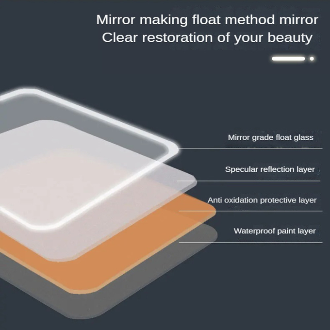 Starlight Luminous Bluetooth Speaker Dressing Mirror with Soft Light