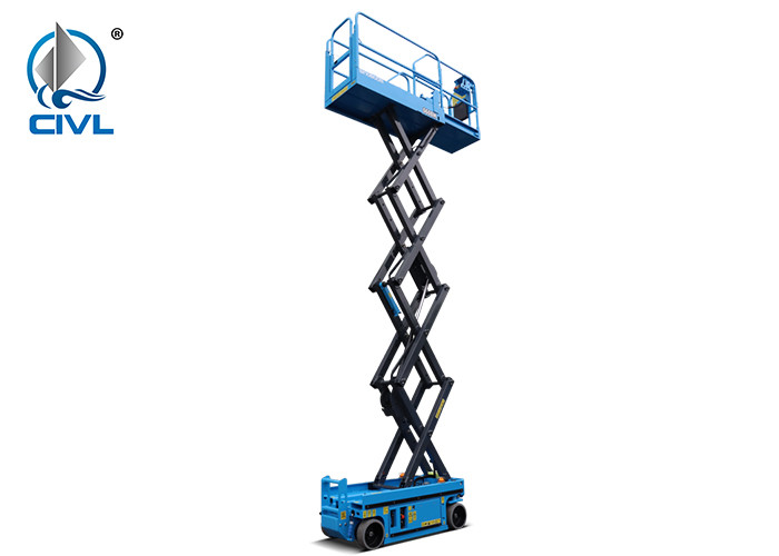 6m/10m/14m/18m Scissor Aerial Work Platform / Electric / Hydraulic / Off - Road Scissor Lifts