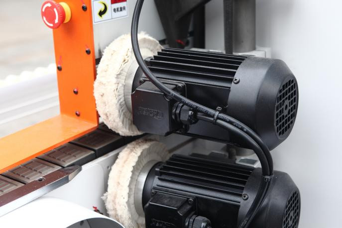 14.2 KW Wood Edge Banding Machine EVA Gluing Edge Bander For Office Furniture