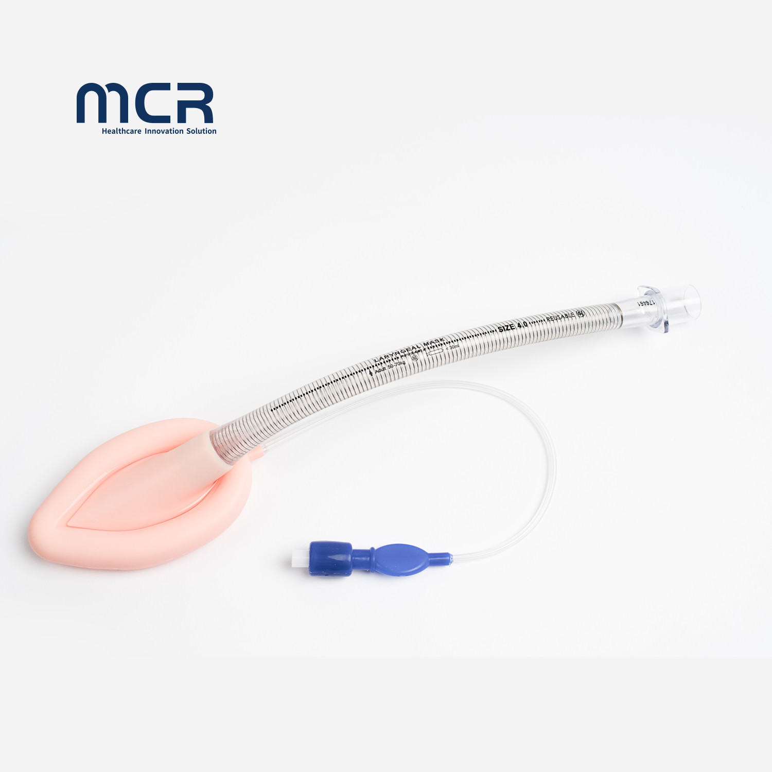 Reusable Medical Grade Silicone Laryngeal Mask Airway - Flexible and Secure Seal