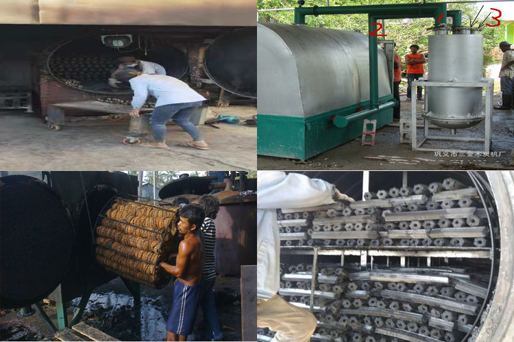 BBQ Extruding Hexagonal Charcoal Briquette Machine
