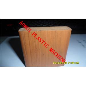 WPC Corridor Profile Extrusion Machine , PP / PE Profile Machine