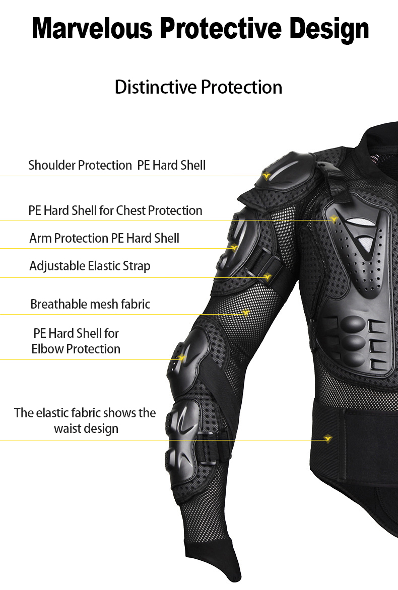 Off-Road Cross-Country Motorcycle Suit Protectors with XXL Size and OEM/ODM Accepted