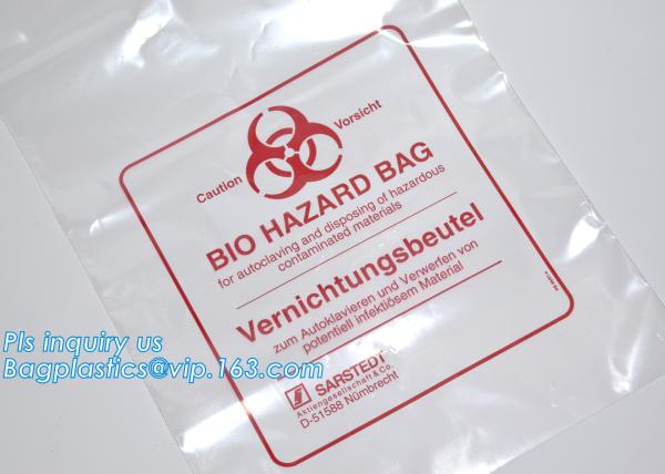 Clinical waste bags, Specimen bags, autoclavable bags, sacks, Cytotoxic Waste
