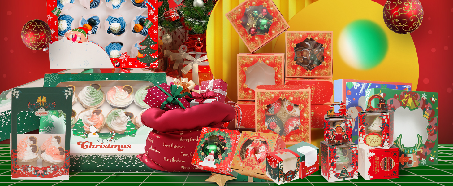 Christmas Decoration Chocolate Candy Gift Packaging Boxes Ideal for Your Holiday Gifts