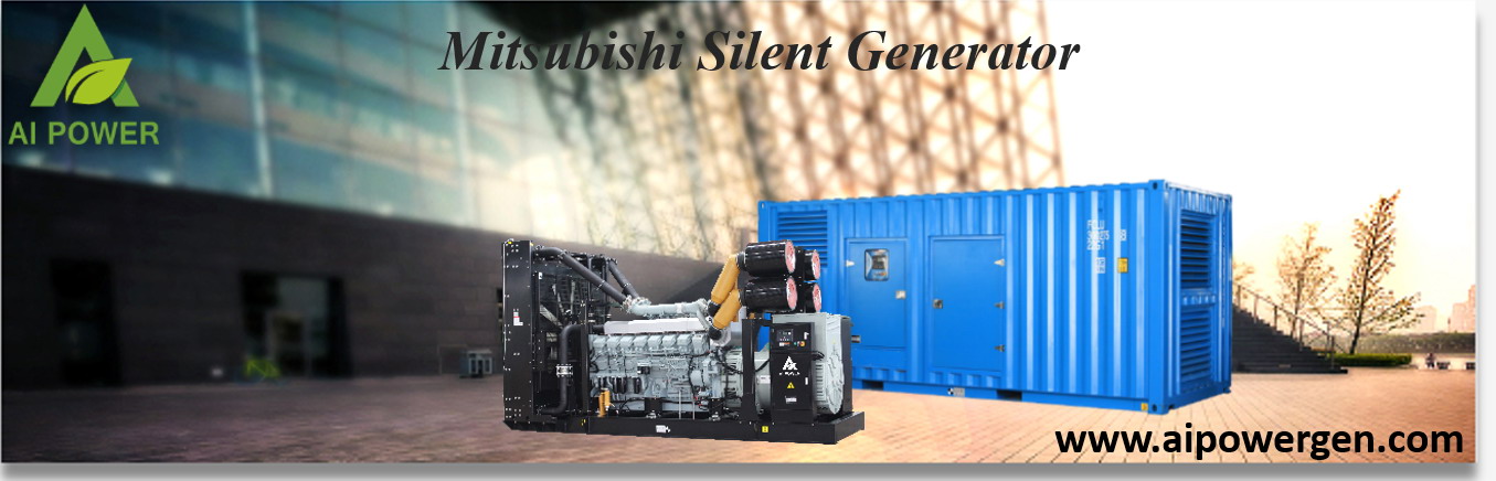 1500kva 1200kw Aosif Power Mitsubishi Diesel Generator 230v 50hz