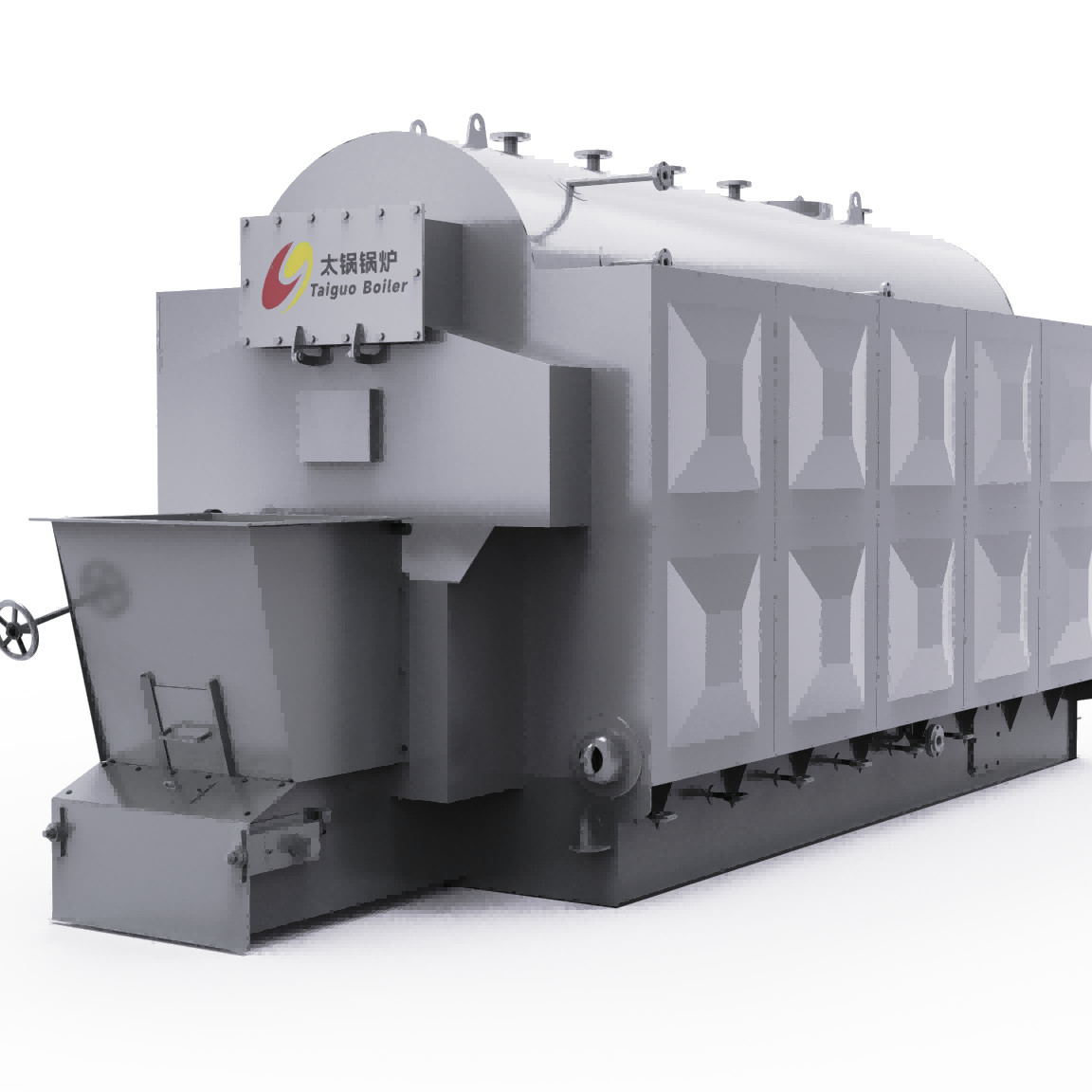 Horizontal Chain Grate Biomass Steam Boiler Safe And Stable Fully Automated