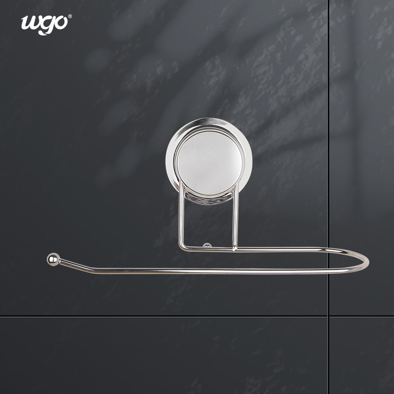 Damage Free Bathroom Hanging Set Suction Cup Fixed Paper Towel Roll