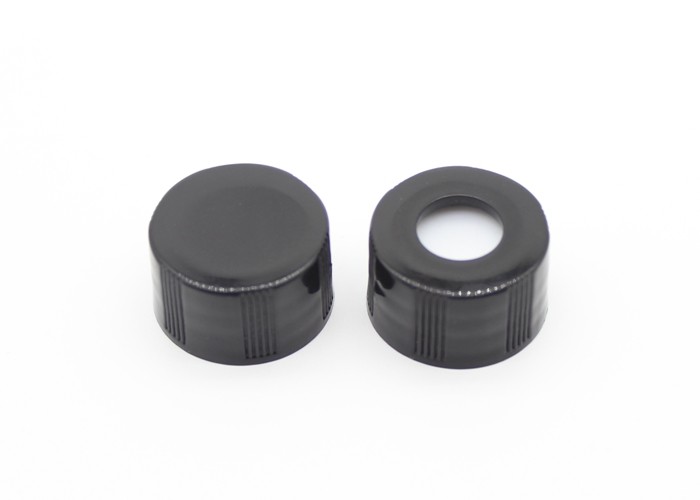 18mm Threaded Screw Cap Customized Color PP Material With Inner Plug