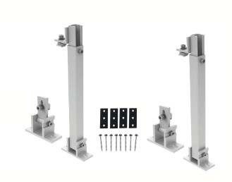 Photovoltaic Solar Panel Bracket Seismic Stainless Steel Mounting Roof Brackets