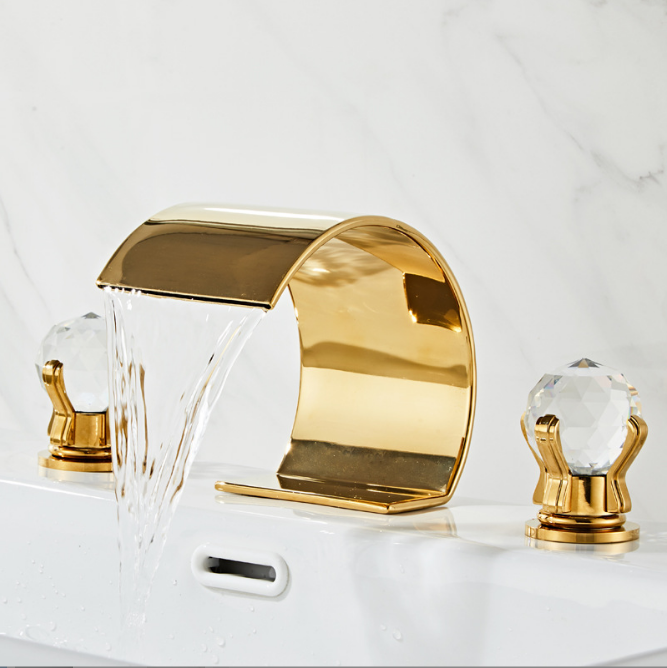 Hotel Apartment Bathroom Taps Mixer with Single Handle and Stainless Steel Valve Core