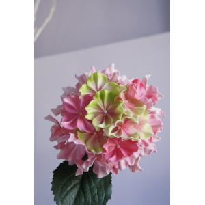 PU Artificial Hydrangea Real-Touch Feeling