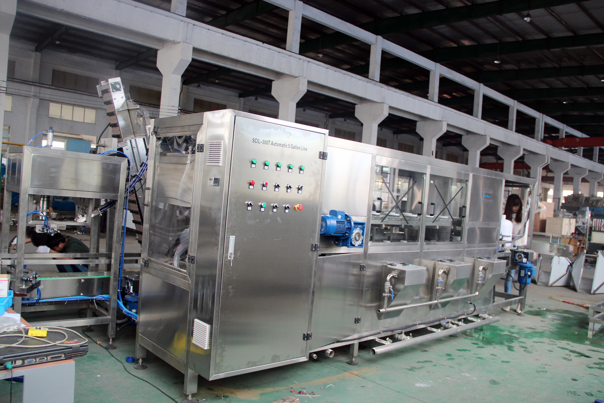Reliable Fast Speed 5 Gallon Water Bottle Filling Machine For High Capacity