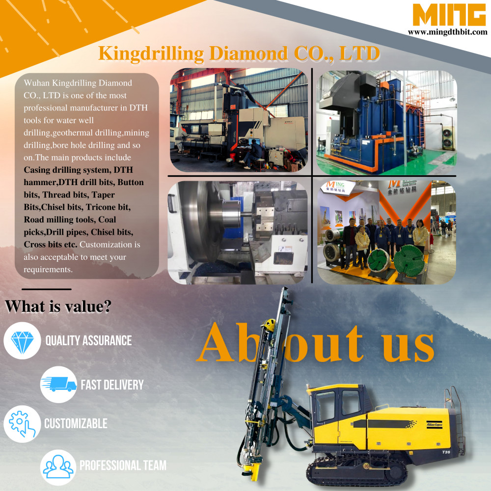 Carbon Steel Overburden Casing Drilling System 813mm With 3 Wings For Pilling