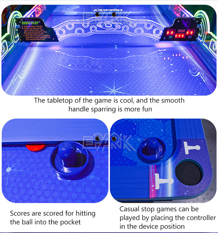 Indoor Amusement Arcade Game machine Coin Operated Luxury Hockey Table for kid/adult