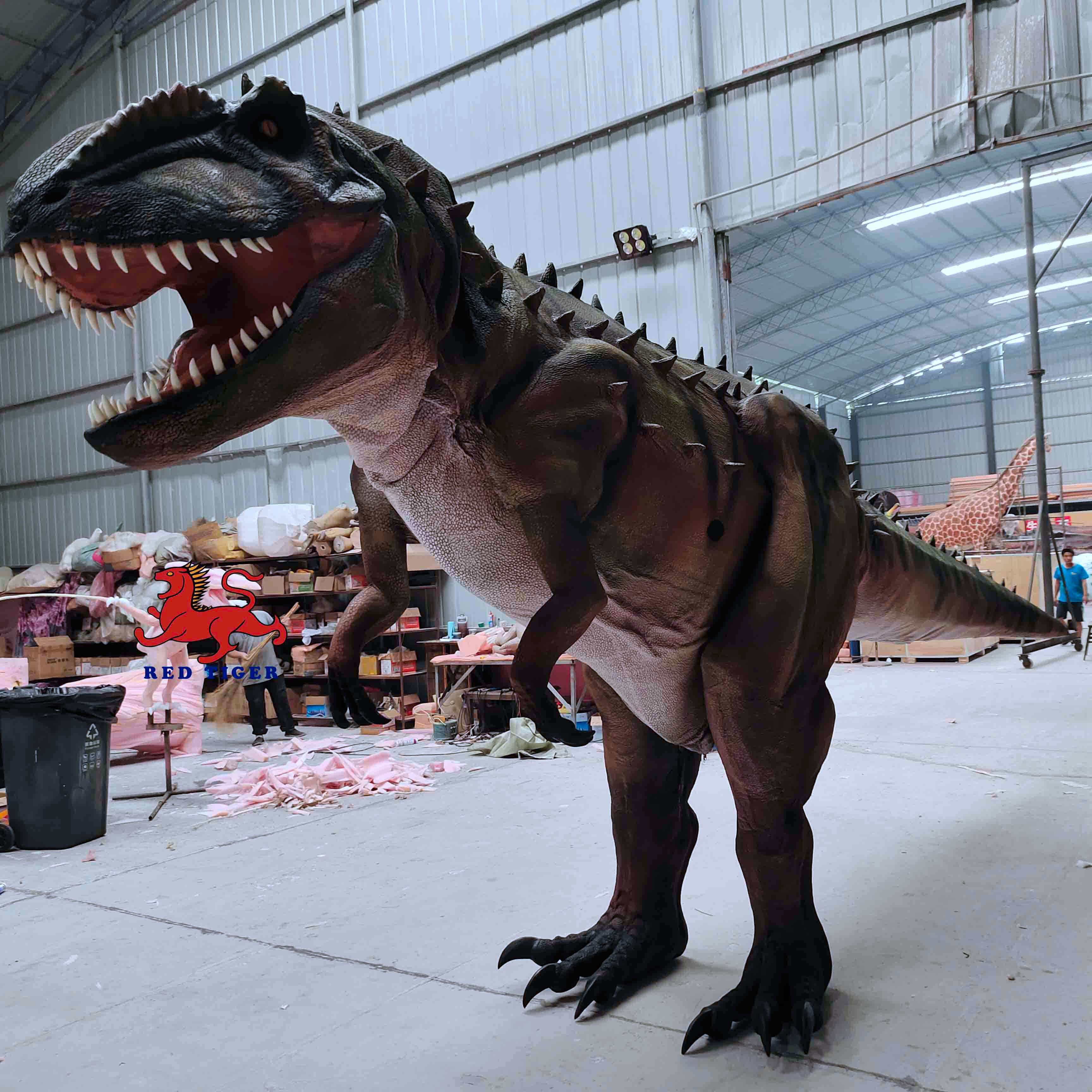 Mechanical Very Big Walking Professional Robotic Realistic Dinosaur Costume