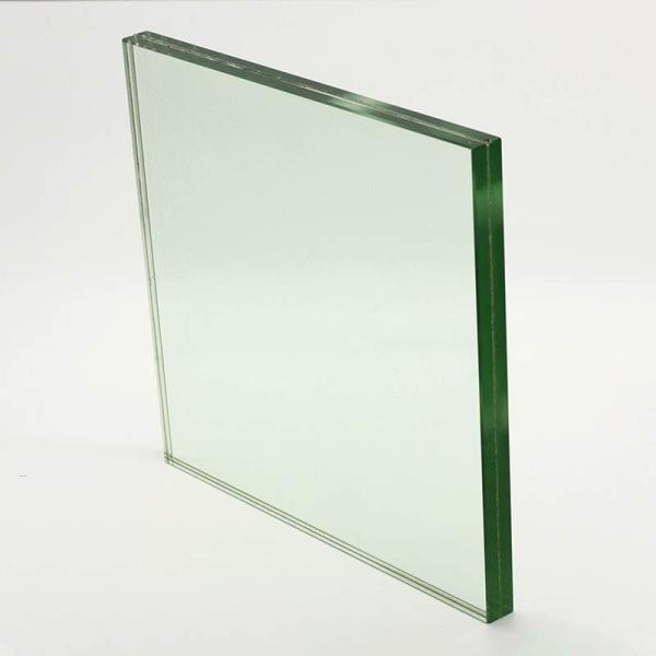 Clear Float LED Laminated Glass EVA Film PVB Film 6.25mm 12.38mm Laminated