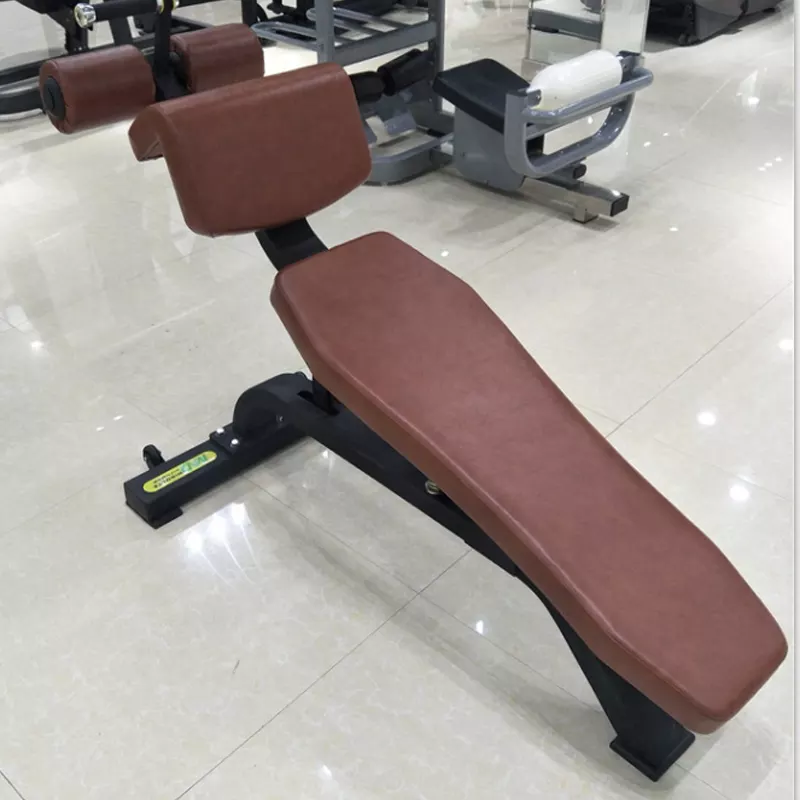 Freeman Custom Logo Commercial Gym Fitness Equipment-Adjustable Decline Steel Bench for Sit-up for Weight Training