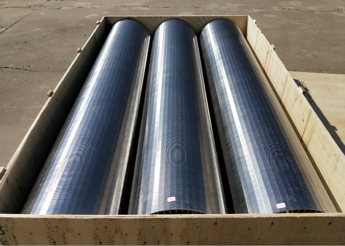 Stainless Steel 304 Reverse Wedge Wire Rotary Screen Drum Cylinder Water Treatment
