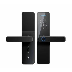  QLEUNG Tuya Wifi TTlock App Digital Locks Advanced Fingerprint Door Lock with RFID Card Manufactures