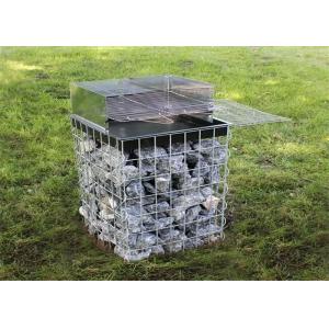 4x1x1 Double Twist Welded Gabion Box Falling Rock Protective Mesh