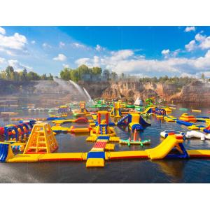  Customized PVC Floating Aqua Park Determined For Swimming Pool Manufactures