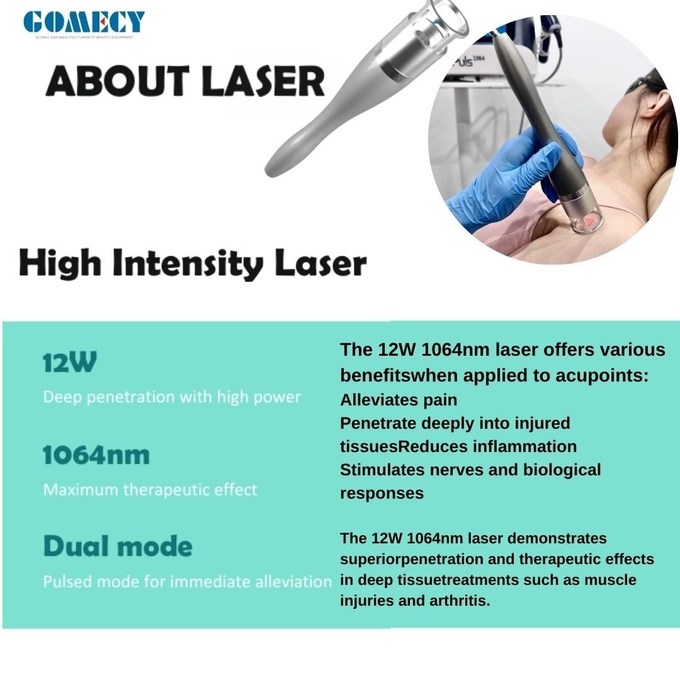 1064 High Power Laser Pneumatic Shockwave Therapy Machine Physiotherapy Machine
