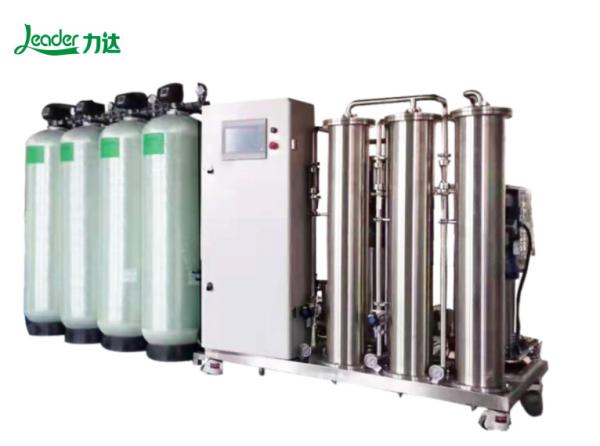 Long Lasting 2000LPH Hemodialysis Hospital Medical Double Pass RO System With 1