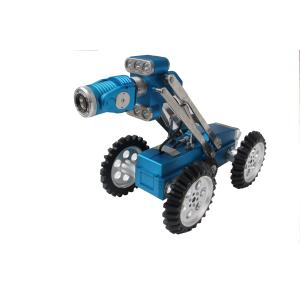 Rugged Robot Underwater Pipe Inspection Camera System With Anti Overturning