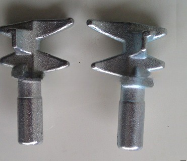 High Security Shipping Containers Door lock set Silver Forged or Flat Handle with ISO Spare Parts and Accessories