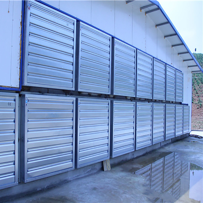 Low Noise Industrial Ventilation Fan , Ball Bearing Controlled Climate Systems
