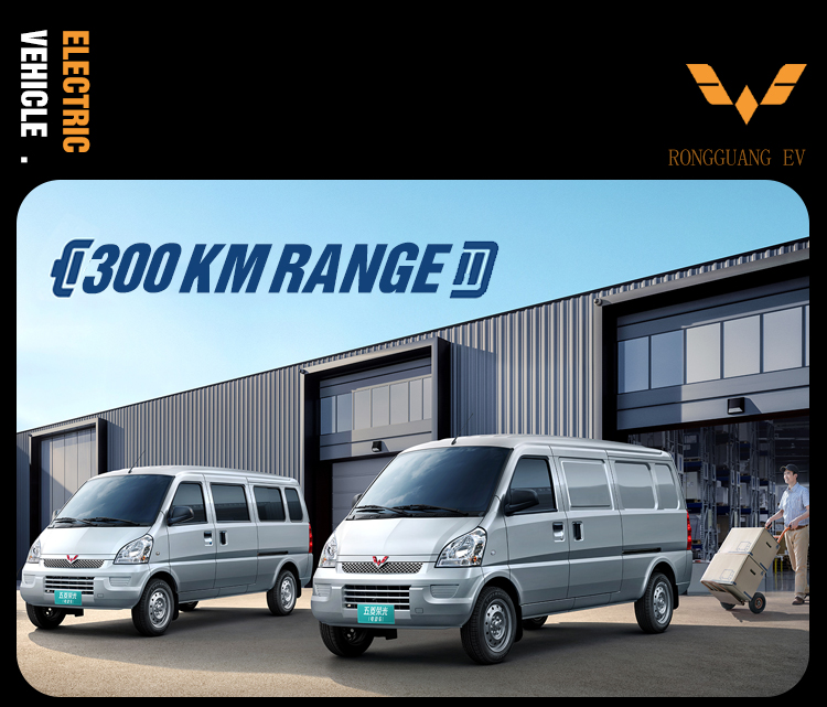 Rongguang Wuling Micro Truck The Best Electric Cargo Van for B2B Trade and City Delivery Needs
