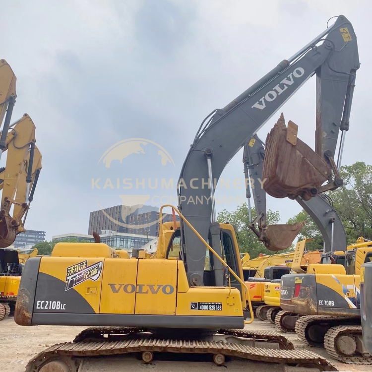 Korea-Made 21 Ton Volvo 210 Crawler Excavator with 107 KW Engine in Good Condition