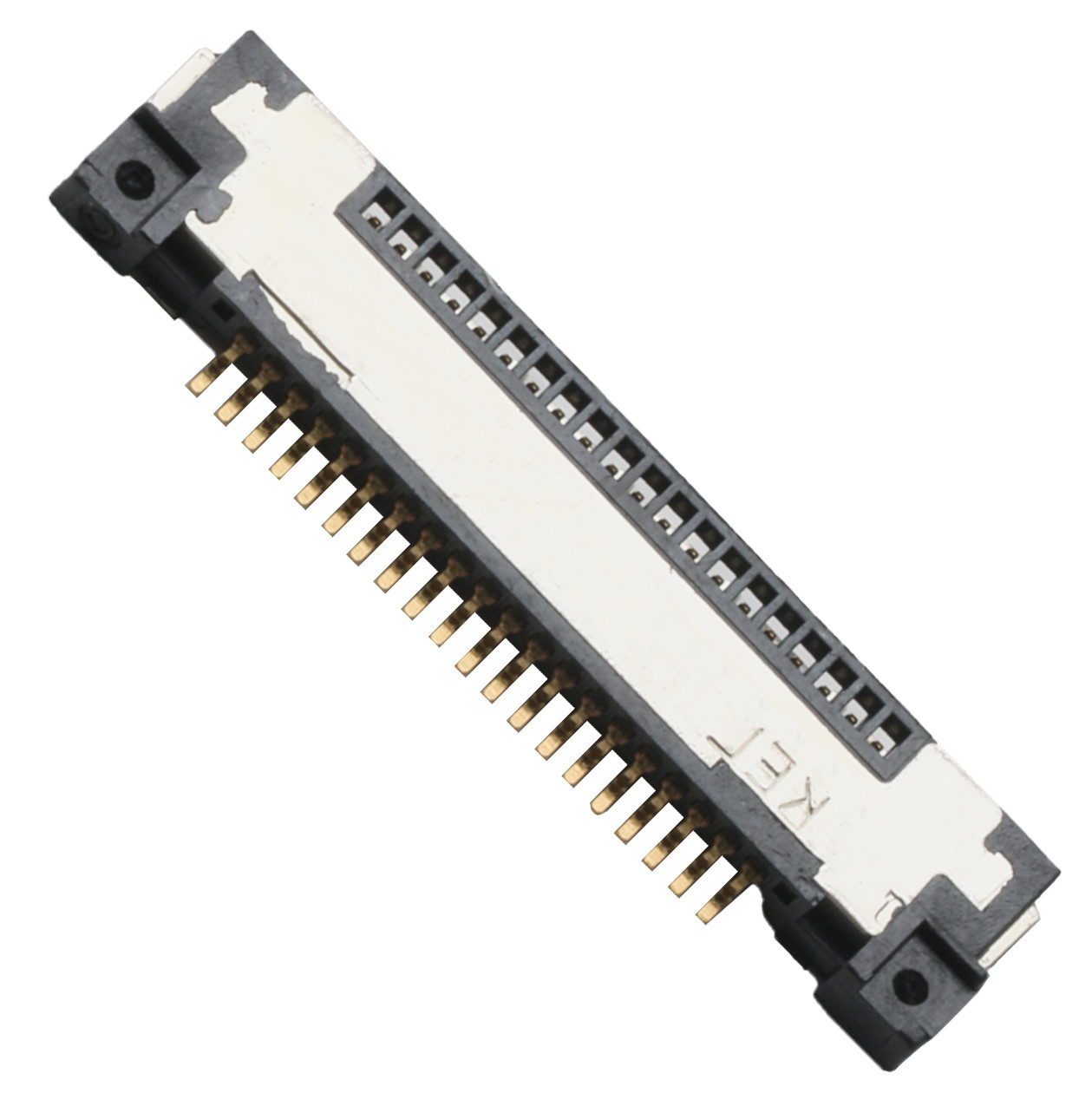 Board Side Micro Coaxial Cable Connector Is Right Angle Type