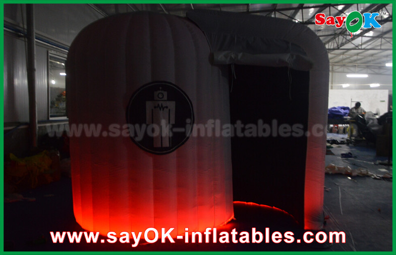 Photo Booth Tent Inflatable Paint Mobile Photo Booth Dome Tent With Logo Printed Water - Roof