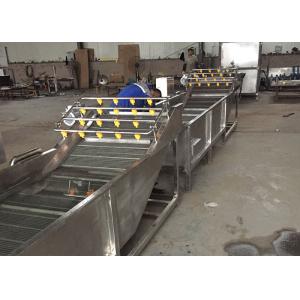 Industrial Vegetable Processor Machine , Fruit And Vegetable Washer Machine