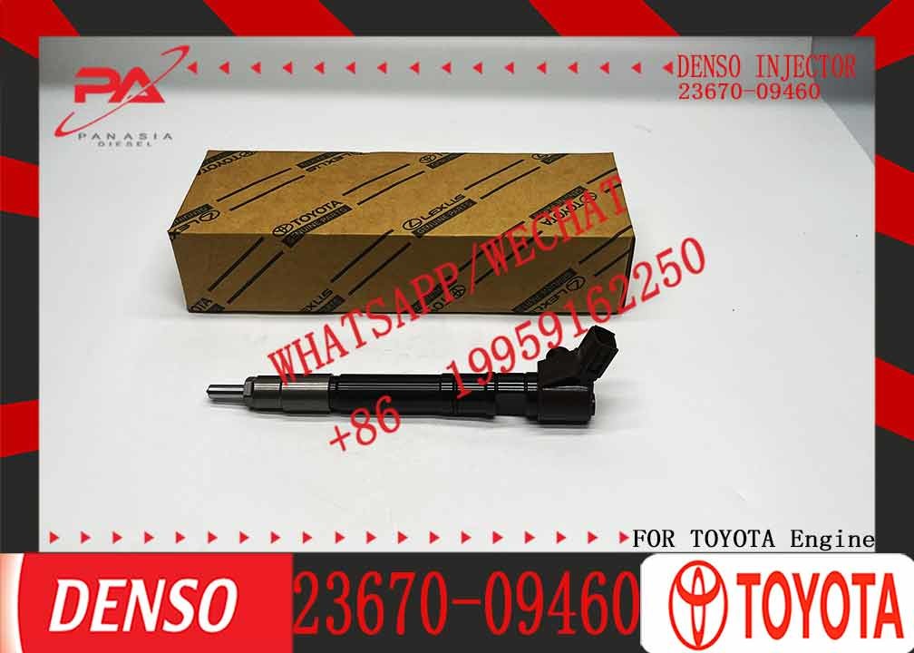 New Common Rail Fuel Injector 23670-0E060 23670-09470 23670-09460 23670-08020 295700-0550 23670-0E070 for Denso 1GD-FTV
