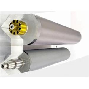  HRC62 Corrugated Anilox Roller Trihelcal Cell Shape Printing Anilox Coater Manufactures