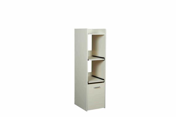 Multi Function Wooden Home Storage Shelves Slim Narrow Size For Living Room /