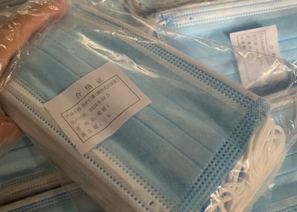 50 Pcs Blue Disposable Face Mask Earloop Mouth Cover Anti Dust Face Mouth Masks