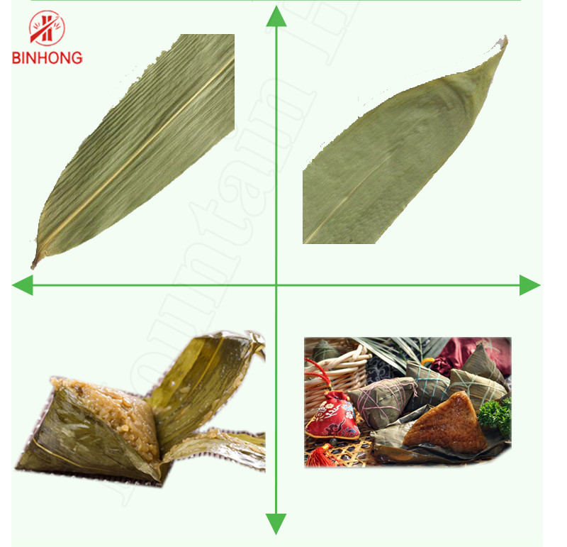 100% Natural 32cm Fresh Bamboo Leaves For Food Package