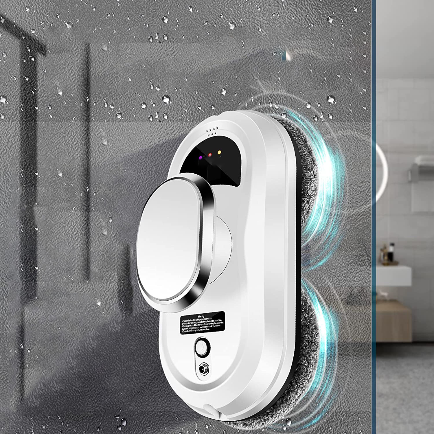 Remote Control app Controlled Intelligent Window Cleaner Robot with Private Mold