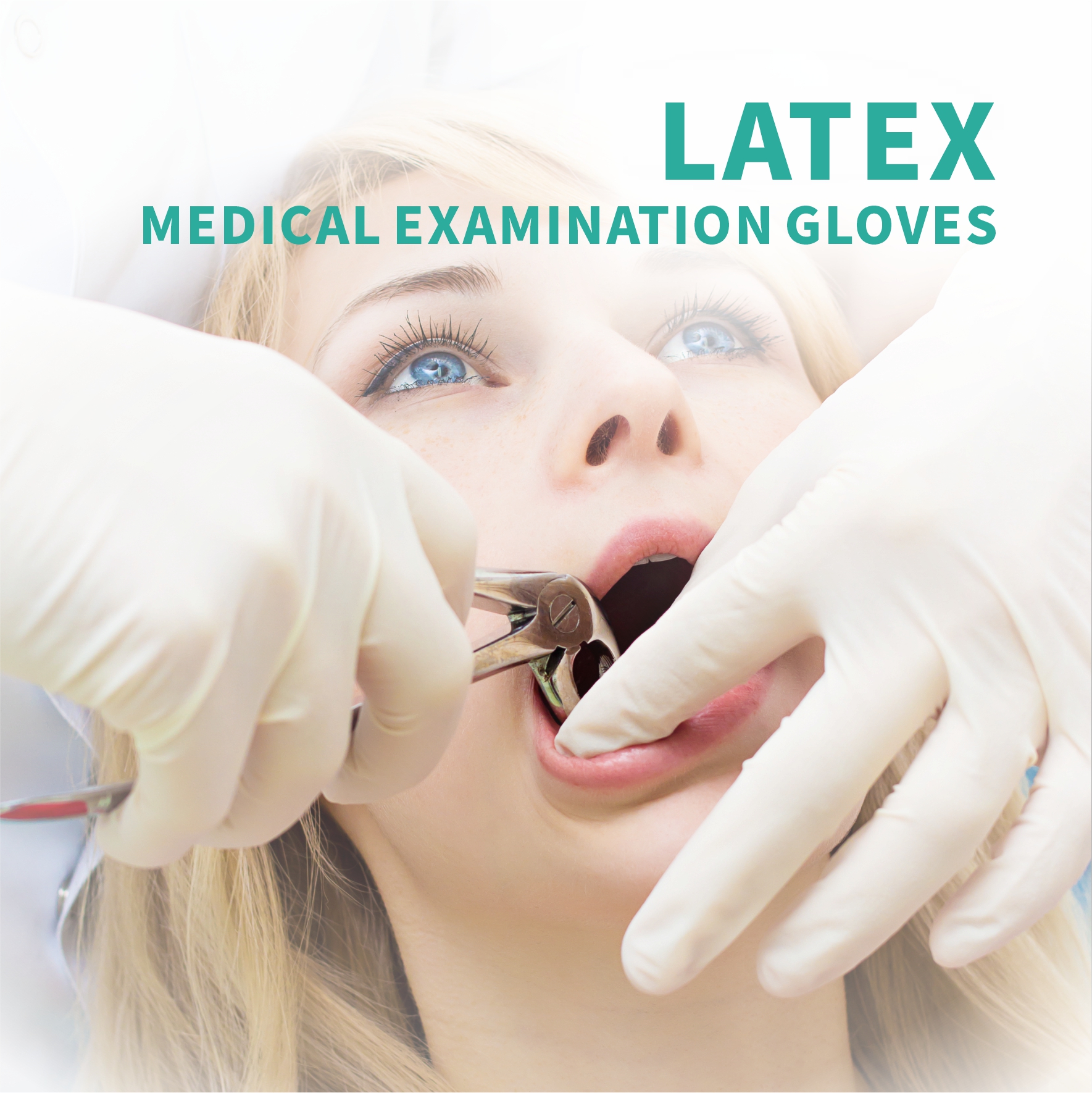 Powder Free Latex Examination Gloves 3-6.5g