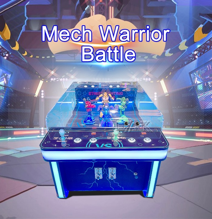 Mech Warrior Battle Fighting Game Machine Coin Operated Arcade 4 Players