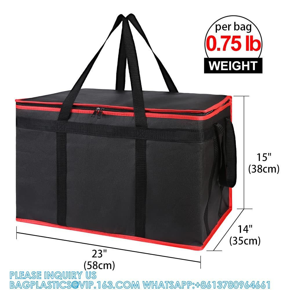 Sustainable Catering Cooler Bags Keep Food Warm Catering Therma Catering Shopper Accessories Hot XL XXL Pizza