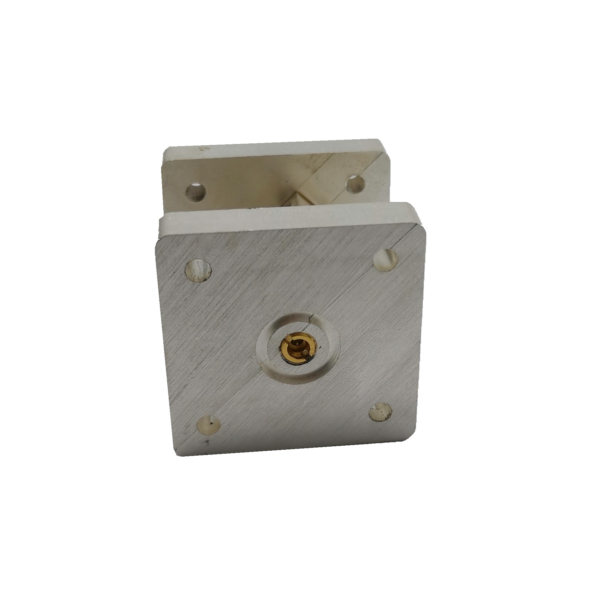 Double Ridge Waveguide To Coax Adapter