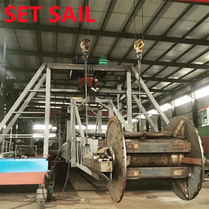 Chain Bucket Sand Mining Gold Dredger Used in River and Lake