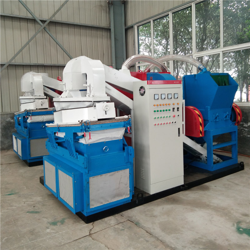 Scrap Cable Copper Wire Granulator Recycling Line Copper Rice Machine