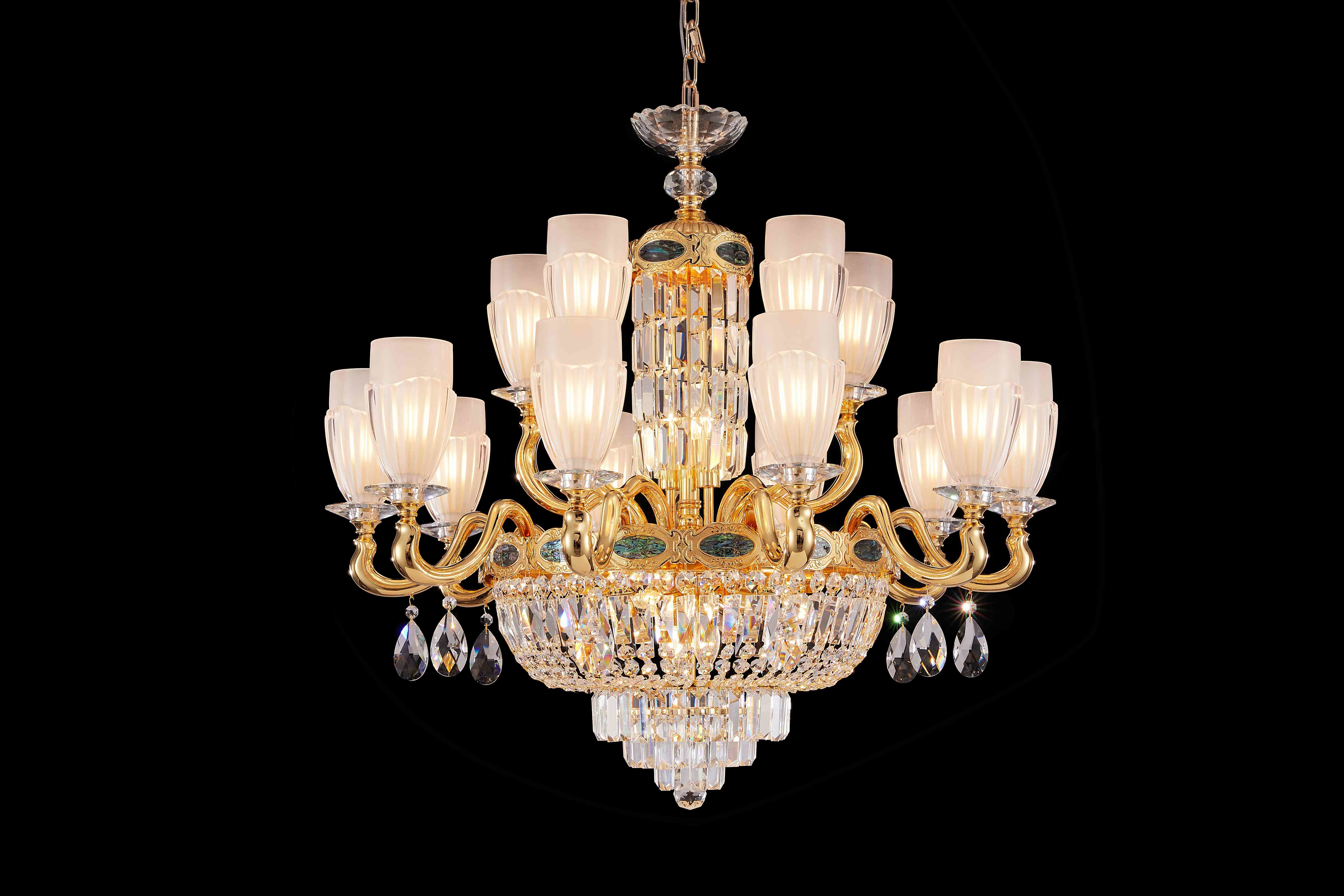 Custom Luxury Modern Chandelier French Style LED E14
