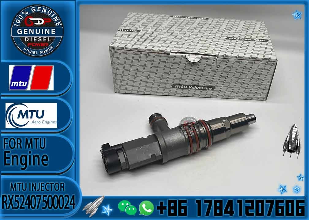 X52407500021 X52407500042 RX52407500024 RX52407500039 RX52407500024 MTU DDC 4000 DIESEL INJECTOR FOR MTU 4000 ENGINES